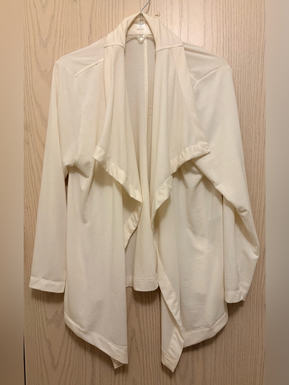 Old Navy Cream Open-Front Cardigan